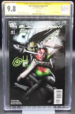 Buy Green Lantern Corps #41 Blackest Night Signed Greg Horn Variant Cover CGC 9.8 • 115.71£