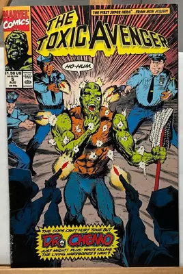 Buy Toxic Avenger #5 Dr. Chemo Marvel Comics 1991 • 3.11£