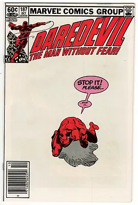 Buy Daredevil #187 : 1982 : MARVEL : VINTAGE : Frank Miller • 23.30£