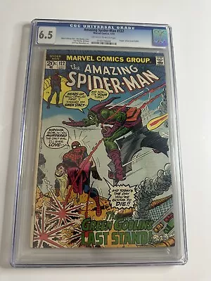 Buy Amazing Spider-Man #122 CGC 6.5 (1973) Death Of Green Goblin (Norman Osborn) • 194.14£