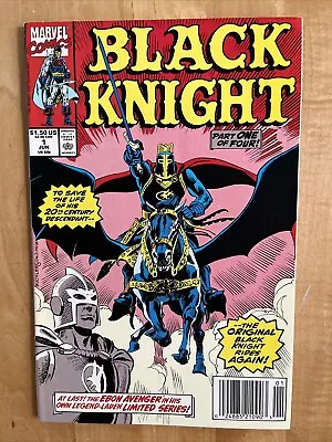 Buy The Black Knight #1 (marvel 1990) Nm Comic Solo Avengers • 6.97£