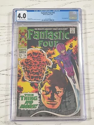 Buy Fantastic Four #78 CGC 4.0 • 75.87£