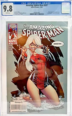 Buy Amazing Spider-Man # 607 CGC 9.8 White (Marvel, 2009) J. Scott Campbell Cover • 283.45£