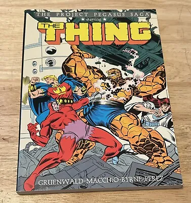 Buy The Project Pegasus Saga Starring The Thing (Marvel, February 1988) TPB • 13.98£