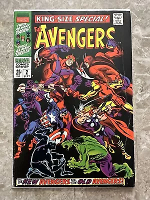 Buy Avengers Annual #2 FN- (Marvel Comics 1968) • 37.28£