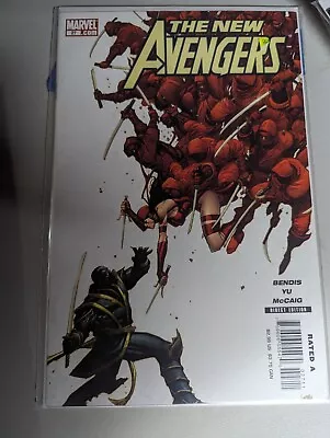 Buy New Avengers (2005) #27 1st Print Cover A 1st App Of Clint Barton As Ronin NM • 15.53£