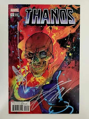 Buy Thanos #17 - 2018 - Cosmic Ghost Rider Ward Variant - SIGNED CATES SHAW WARD • 19.99£