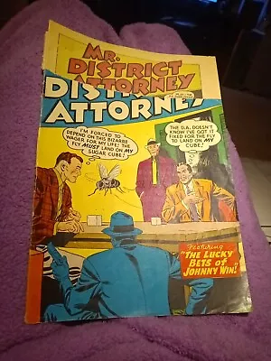 Buy Mr District Attorney #54 1956-DC-Underworld Spy Squad-comics TV Radio Show  • 16.40£