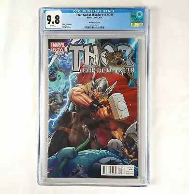 Buy Thor God Of Thunder #19 CGC 9.8 1st Dario Agger RARE 1:75 Clay Mann Variant 2014 • 190.27£