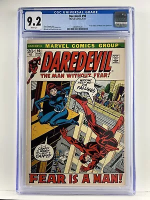 Buy Daredevil #90 - Cgc 9.2 - Wp - Nm - Gil Kane Cover • 69.12£