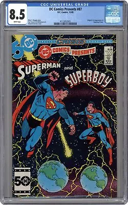 Buy DC Comics Presents #87 CGC 8.5 1985 4172852001 • 116.49£