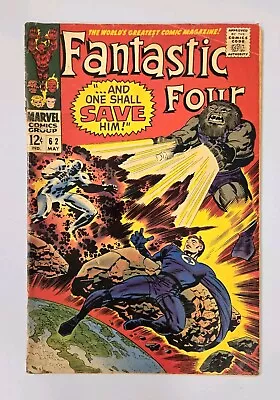 Buy Fantastic Four #62 1st Appearance Blastaar! Inhumans! Marvel 1967 G (2.5) • 23.30£