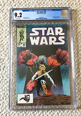 Buy 1984-- Star Wars --marvel Comics #89--cgc 9.2 (near Mint-) • 34.95£