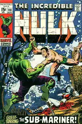 Buy Incredible Hulk, The #118 FN; Marvel | Stan Lee Namor Sub-Mariner - We Combine S • 80.76£