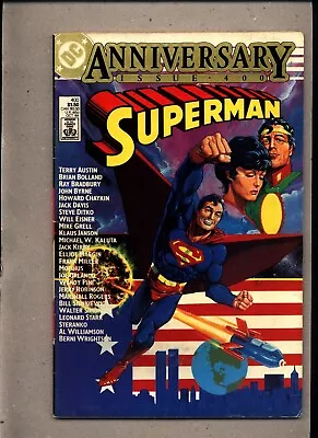 Buy Superman #400_oct 1984_fine/very Fine_anniversary Issue_john Byrne_steve Ditko! • 0.99£