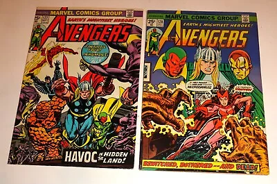 Buy Avengers #127,128 Vf- #128 Signed First Page Englehart • 25.50£
