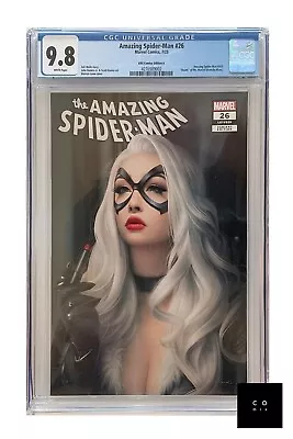 Buy Amazing Spider-Man #26 CGC 9.8 By Warren Louw Trade Dress - Black Cat 🔥🔥🔥 • 89.99£