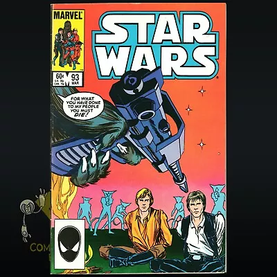 Buy Marvel Comics STAR WARS #93 1985 Solid Mid-Grade! • 6.99£