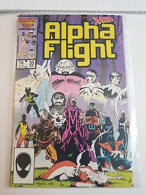 Buy Alpha Flight #33 Marvel Comics Apr 1986 John Byrne Rare Vf+ • 2.99£