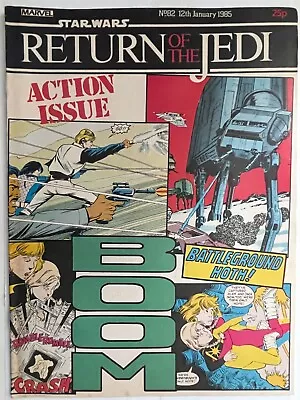 Buy Star Wars Weekly, Vintage Marvel UK Comic Return Of The Jedi No.82 • 1.95£