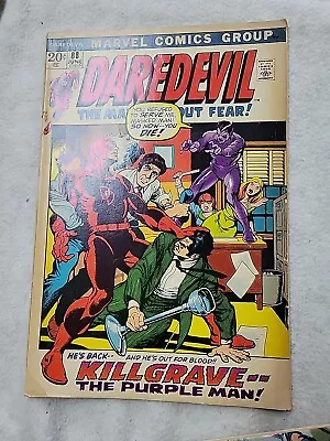 Buy Marvel Comics Daredevil #88 Origin Black Widow; 1st Appearance Larry Cranston • 6.99£