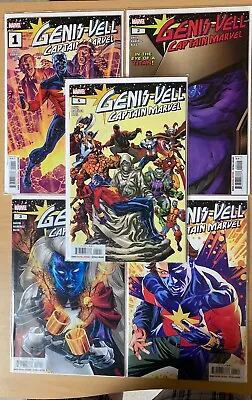 Buy Genis-Vell : Captain Marvel #1-5 Complete Set Marvel Comics 2022 • 12.99£
