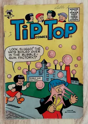 Buy Tip Top Comic #203 Nancy Sluggo Early Peanuts Snoopy Charlie Brown • 11£