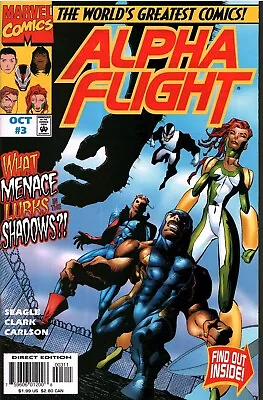 Buy Vintage Marvel Comics Alpha Flight Comic Book Issue #3 (1997, 2nd Series) • 6.17£