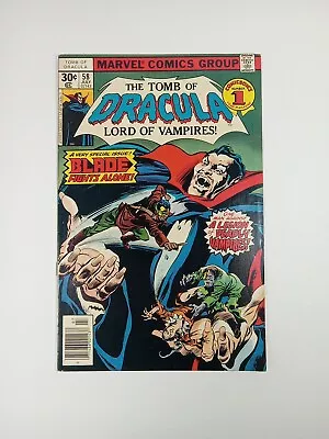 Buy 1977 Marvel Comics Tomb Of Dracula #58 1st Solo Blade Story Newsstand Bronze Age • 23.30£