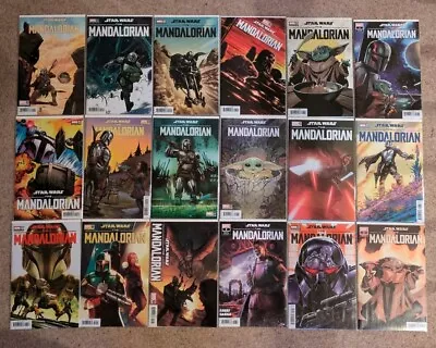 Buy X18 Star Wars The Mandalorian Comic Books Variant Editions #2-8 Series 1&2 B&B  • 179.99£