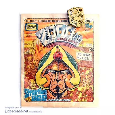 Buy 2000AD Prog 200-206 210-221 Strontium Dog Portrait Of A Mutant. 1st Chopper 1981 • 242£