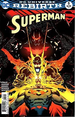 Buy Superman Comic 5 DC 2016 First Printing Tomasi Gleason Mahnke Mendoza  Rebirth • 3.50£