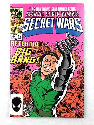 Buy MARVEL SUPER HEROES SECRET WARS #12 VF / NM Zeck Shooter (1985) Marvel Comics • 12.42£