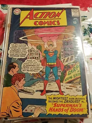 Buy Action Comics 328 VG Sept. 1965 Superman Hands Of Doom • 7.77£