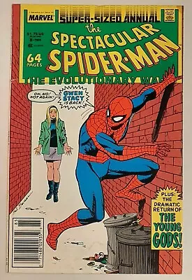 Buy Spectacular Spider-Man Annual #8, Marvel Comics, 1988 • 7.76£