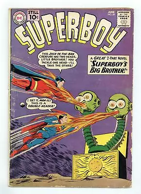 Buy Superboy #89 GD+ 2.5 1961 1st App. Mon-El • 39.61£