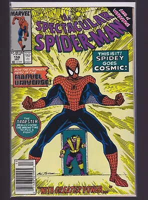 Buy Spectacular Spider-Man 158  (Vol. 1 No. 158) Newsstand Edition Tan Pages • 12.42£