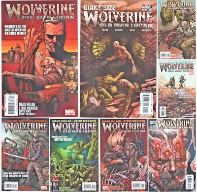 Buy Wolverine #66 66/B 67 68 69 70 71 OLD MAN LOGAN + GIANT #1 Modern Age Comic Lot • 62.04£