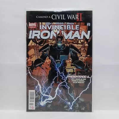 Buy Invincible Iron Man #9 1st Full App Riri Williams | Mexico 2016 • 14.75£