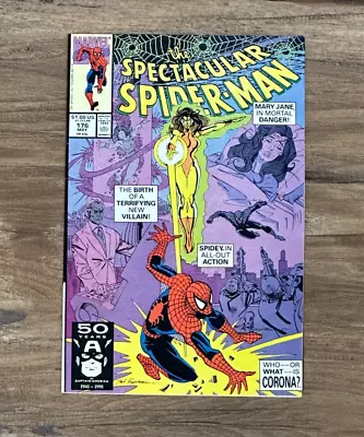 Buy The Spectacular Spider-Man #176 May 1991 Marvel Comic 1st App Of Corona Buscema • 5.44£