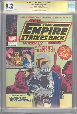 Buy Empire Star Wars Weekly #129 CGC SS 9.2 Signed By Jeremy Bulloch HIGHEST GRADED • 1,499.99£