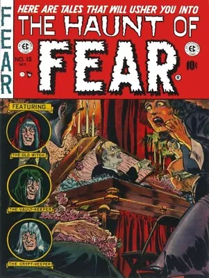 Buy Haunt Of Fear 15 Comic Book Inspired NEW Metal Sign: 9x12  Ships Free • 15.44£