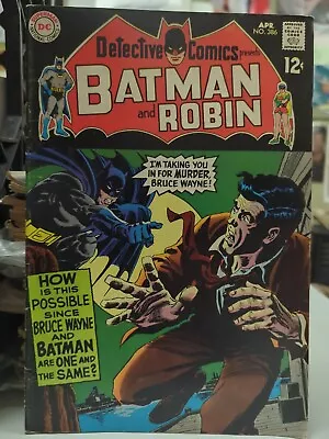 Buy Detective Comics #386 Batman & Robin Apr 1969 • 19.42£