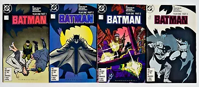 Buy Batman Year One (1987) 4 Issue Complete Set  #404-407 Dc Comics • 69.86£