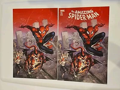 Buy Amazing Spider-Man 798 Clayton Crain Trade & Virgin SET We Combine Shipping  • 10.87£