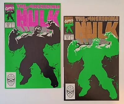 Buy The Incredible Hulk #377 ( 1st & 2nd Print /1st App Of Professor Hulk)  1991 • 27.96£