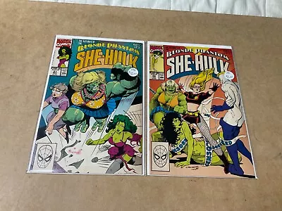 Buy Sensational She-Hulk Comics...issues 21, 23...Blonde Phantom • 11.67£