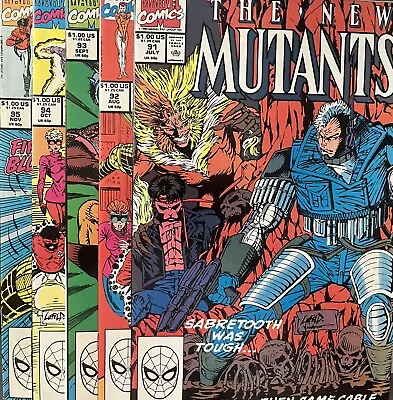 Buy New Mutants #91, 92, 93, 94, & 95 - (1990) Set Of 5 Books, NM-  • 19.41£