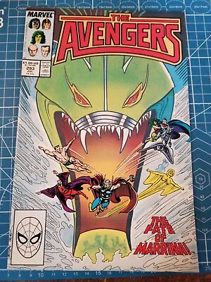 Buy Avengers 293 Marvel Comics 7.5 Avg H10-47 • 6.95£