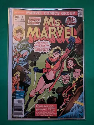 Buy Marvel Ms.Marvel #1 1st Carol Danvers Ms.Marvel • 25£